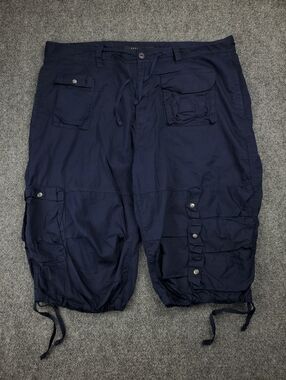 Sean John Cargo Shorts Mens 40 Baggy Y2K Streetwear Hip Hop Paratrooper Military